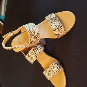 Cheetah sandals